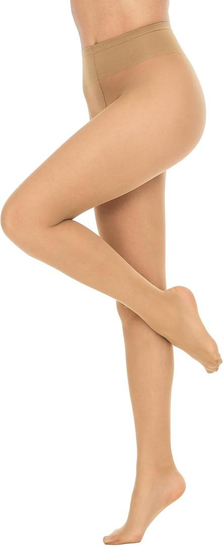 Veluk Tights For Women (Large Plus, Diano 40d Low Waisted)