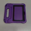 Lainergie Tablet Case for Kids, Lightweight Shockproof Kid-Proof Cover with Handle Stand for 7 inch Tablet Kids Case,Purple