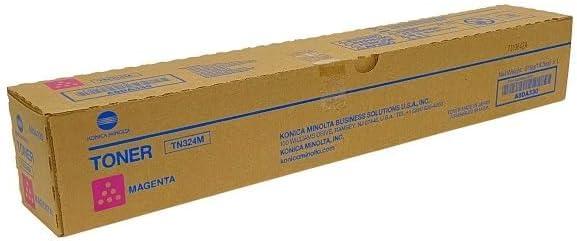 OEM Konica Minolta A8DA330 TN324M Magenta Toner Cartridge Bizhub C258 C308 C368