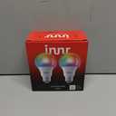 innr Smart Light Bulbs, A19 Zigbee, Works with Philips Hue* and Alexa (Bridge Required), White and Color, RGB, Dimmable Color Changing Light Bulb, E26 LED Bulb 60 Watt, 806lm, 2-Pack