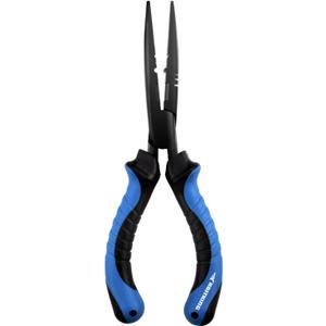 KastKing Intimidator Fishing Pliers, Corrosion Resistant Polymer Coated Fishing Tools, Tungsten Carbide Cutters, Saltwater Resistant Fishing Gear (D:7" Straight Nose)