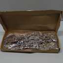 6 Pcs Candy Land Christmas Decorations 13.8'' Pastel Candy Christmas Tree Picks and Sprays Pastel Poinsettia Leaves Stem Pink Yellow Green Blue Macaron Tree Toppers for Wreath Garland Vase