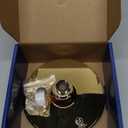 High Pressure Shower Head - Anti-Clogging Silicone Nozzles 2.5 GPM Removable Restrictor - Easy to Clean and Install - Includes Plumbers Tape - 6 inch - (Gold Finish 2.5GPM)