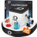 DIVEBLAST Floating Cooler for Pool, Lake, River & Kayak - Holds Up to 24 Cans with Ice - Leakproof Insulated Cooler for River Floating