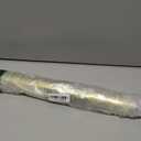 Merture Gold Wrapping Paper Roll - 17 In X 32.8 Ft(46.5 sq.ft.) Metallic Gold Solid Color Gift Wrap with Grid Cutting Lines for Christmas, Wedding, Birthday, Valentines Day, Mothers Day, Baby Shower