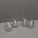 Koogel 20PCS Large Clear Ball Ornaments, 4-inch Fillable Christmas Balls Shatterproof Ornament Baubles for DIY Crafts Christmas Wedding Party Decor