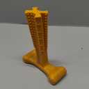 SPOT Bam-Bones Plus T Bone - Bamboo Fiber & Nylon, Durable Long Lasting Dog Chew for Aggressive Chewers – Toy for Dogs & Puppies Under 90lbs, Non-Splintering, 7in, Allergen Free Peanut Butter Flavor