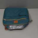 Genteen Lunch Box for Kids, Boys - Insulated Small LunchBox Reusable, Zip Closure & Buckle Handle, Portable Cooler for Work, School, Travel (Lake Green)