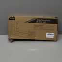 WEKIS Shelf Brackets 12 Inch, Strong Heavy Duty Floating Shelf Brackets Pack of 8, Industrial Metal Iron Matte Black Shelving Brackets 1/5 Inch Thick Brackets for Shelves 8 PCS