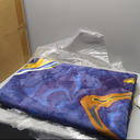 Sapphire Navy Blue Black Gold Marble Decor Art Rugs Soft Non-Slip Indoor Outdoor Bedroom Kids Room Modern Home Decor Carpet Mat Yoga Mat Runner Rugs Doormat, Multi12, 71x106inch(180x270cm)