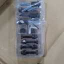 SMARTSTANDARD 28in x 84in Sliding Barn Door with 5ft Barn Door Hardware Kit Included, Unfinished Solid Spruce Wood Door, Assembly Required, DIY, Stainable, Natural