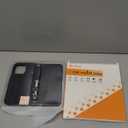 Arae Compatible with iPhone 14 Pro Max Wallet Case with Card Holder and Wrist Strap Wallet Flip Cover for iPhone 14 Pro Max 6.7inch, Blue