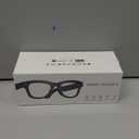 Upgraded AI Smart Glasses with Camera 8MP HD1080P Video Glasses with Camera and Audio -Video Recording Glasses with Audio, Video Glasses, Real-Time Translation (Carbon Black)