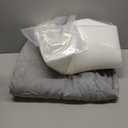 Furhaven 35" Round Orthopedic Dog Bed for Large/Medium Dogs w/ Removable Washable Cover, For Dogs Up to 50 lbs - Sherpa & Suede Snuggery - Gray, 35-inch