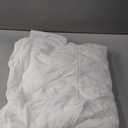 patdrea Vintage Ruffle Tablecloth for Rectangle Tables,Farmhouse Embroidered Cotton White Lace Table Cloth Cover Decor for Dining Room Wedding Banquet Thanksgiving Christmas,59"*75"