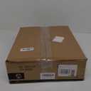 SUPERJARE Nightstand with Charging Station, Bed Side Table with Adjustable Fabric Drawer, Night Stand for Bedroom, 3-Tier Storage End Table, for Living Room, Rustic Brown and Black