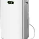 5000 Sq.Ft Dehumidifier for Basement with Drain Hose, 80 Pint Dehumidifiers for Home with Large 6.5L Water Tank,24H Timer,Child Lock,Defrost,Silent,4 Modes Operation Auto Shut-off