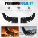 Front Bumper Lip Splitter Protector Guard for 2015-2023 Dodge Charger