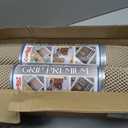 Con-Tact Brand Grip Premium Shelf Liner, Thick and Non-Adhesive Drawer Liner, Multi-Purpose and Easy to Use, 20" x 4', Taupe, Pack of 6