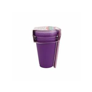 Changing Cups, 4 Pack of Plastic Cups Reusable Tumbler with Lids