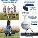 Freestanding Indoor/Outdoor Volleyball Net (12 Feet)