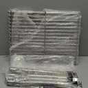 Stainless Cooking Grate,Heat Shield and Burner Kit for Nexgrill Replacement Parts 4Burner 7200830H 7200830H,7200888N,7200888,7200864,7200896B,for Uniflame,Kenmore,Nexgrill 4&5Burner Gas Grills