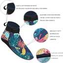 OMGear Water Socks Neoprene Socks Beach Booties 3mm 5mm Anti-Slip Wetsuit Footwear Fin Swim Sand Proof Socks, M
