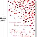 6 x Valentines Day Gifts for Women Men, Valentine's Day Card for Him Her Husband Boyfriend Wife Girlfriend, Mens Valentines Day Gifts (QQ-170)