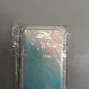 Magnetic Wallet Cell Phone Card Holder for Phone Case with Mag-Safe, Stronger Magnetic RFID Leather Phone Wallet Stick on Series of iPhone 17/16/15/14/13/12 and Pro/Promax, Rainbow Color