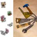 50PCS Heat Shrink Plastic Sheets, Shrink Film Sheets Blank Shrink Art Film Paper, Sanded Shrink Film Papers Shrinky Art Paper Crafts Set Creative Craft DIY Ornaments Keychains (7.9X5.7inch)