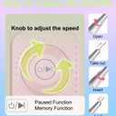 Nail Drill 45000RPM, Rechargeable Nail Drill Cordless, Professional Electric Battery Operated Nail File for Thick Toenails with11 Bits Kit for Manicure Remove Gel Polish