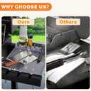 Blackstone Silicone Griddle Tools - 15.7in11.2in Spatula Mat with Drip Pad, Side Shelf Mat for Griddle Accessories, Waterproof, Oil-Proof (Gray)