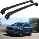 Roof Rack Cross Bars Fit for Ford Edge 2015-2024 Luggage Lockable Crossbars Carrier Cargo Bar, 2 Pack (Flush Side Rails)