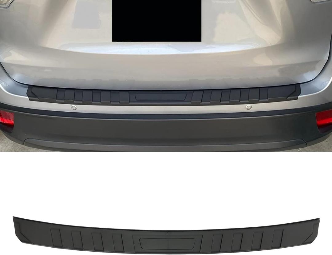 Rear Bumper Protector Guard Accessory Trim Cover Scratch Resistant Trunk Door Entry Guards Compatible with Highlander 2015 2016 2017 2018 2019 2020