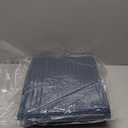 Chunky Knit Dusty Blue Throw Blanket Soft Cozy Decorative Blanket for Couch Sofa Bed Living Room, Spring Throw 50"x60."