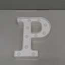 Pooqla LED Marquee Letter Lights Sign, Light Up Alphabet Letter for Home Party Wedding Decoration P