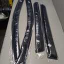 FITS 2014-2018 KIA Forte K3 Sedan 3D Wavy Mugen Style Window Visor RAIN Guard Vent