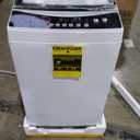 BLACK+DECKER Small Portable Washer, Washing Machine for Household Use, Portable Washer 1.7 cu.Ft with 8 Cycles, Transparent Lid & LED Display