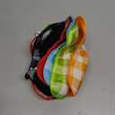 Geiserailie 5 Pieces Hot Bowl Holder Microwave Safe Bowl Cozies Multipurpose Heat Proof Plate Holder to Prevent Hand from Heat and Maintain Food Warm (Red, Blue, Green, Yellow, Black)