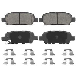 Rear Ceramic Brake Pads Set for Nissan Altima Pathfinder 350Z 370Z, for Infiniti EX/FX/G/M/35 37 45, for Q50 QX60 Q70 4PCS