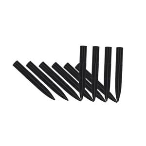 10PC Solar Light Stakes Replacement Set, 0.83" x 5.31" ABS Plastic Ground Spikes, Compatible with Outdoor Solar Pathway Lights, Landscape Lighting