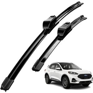 Compatible With Ford Escape 2013-2023 Wiper Blades Front Windshield Wipers Water Repellent Available in All-Seasons OEM Quality 2PCS 24"+20"