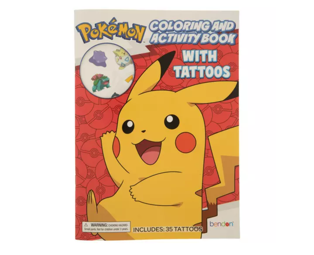 Pokemon Coloring & Activity Book