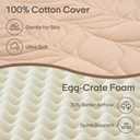 ZonLi Japanese Floor Mattress Futon Mattress Full Size, 4" Thicken Roll Up Tatami Mat 100% Cotton Washable Cover, Portable & Foldable Floor Bed Mattress for Sleeping, Dormitory, Adult Kids, Coffee