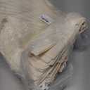 Tatuo 50 Pcs 18 x 20 Inches Cotton Bags with Drawstring Large Reusable Produce Bags Linen Empty Storage Pouches Canvas Fabric Sachet for Cloth Bread Food Storage