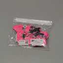 YAODHAOD Dog Shoes for Winter, Dog Boots & Paw Protectors, Fleece Warm Snow Booties for Puppy with Reflective Strip Anti-Slip Rubber Sole for Small Medium Size Dogs,Size 5: 1.9"x1.5" (L*W),Pink