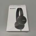 Sony ZX Series Wired On-Ear Headphones, Black MDR-ZX110