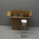 Laundry Detergent Dispenser,54oz Fabric Softener Dispenser,Plastic Liquid Laundry Detergent Container,Laundry Detergent Organizer for Laundry Room Organization with 4 Labels,3 Pack,White