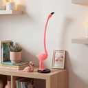 Maxdot Pink Flamingo Paper Towel Holder 18.7'' Cast Iron Paper Towel Holder Tropical Pink Standing Flamingo Gift Decorative Women Craft Display for Bathroom Toilet