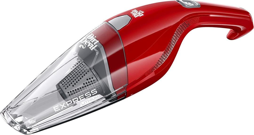 Dirt Devil Bagless Pet Vacuum 4 amps Standard Red - Case of: 1 Cordless Express Lithium